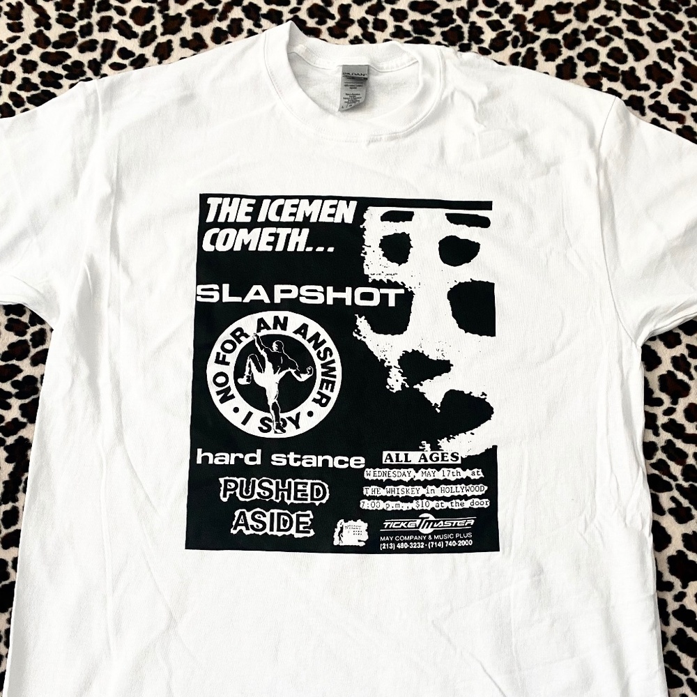 Slapshot No For An Answer Vintage Flyer Tee